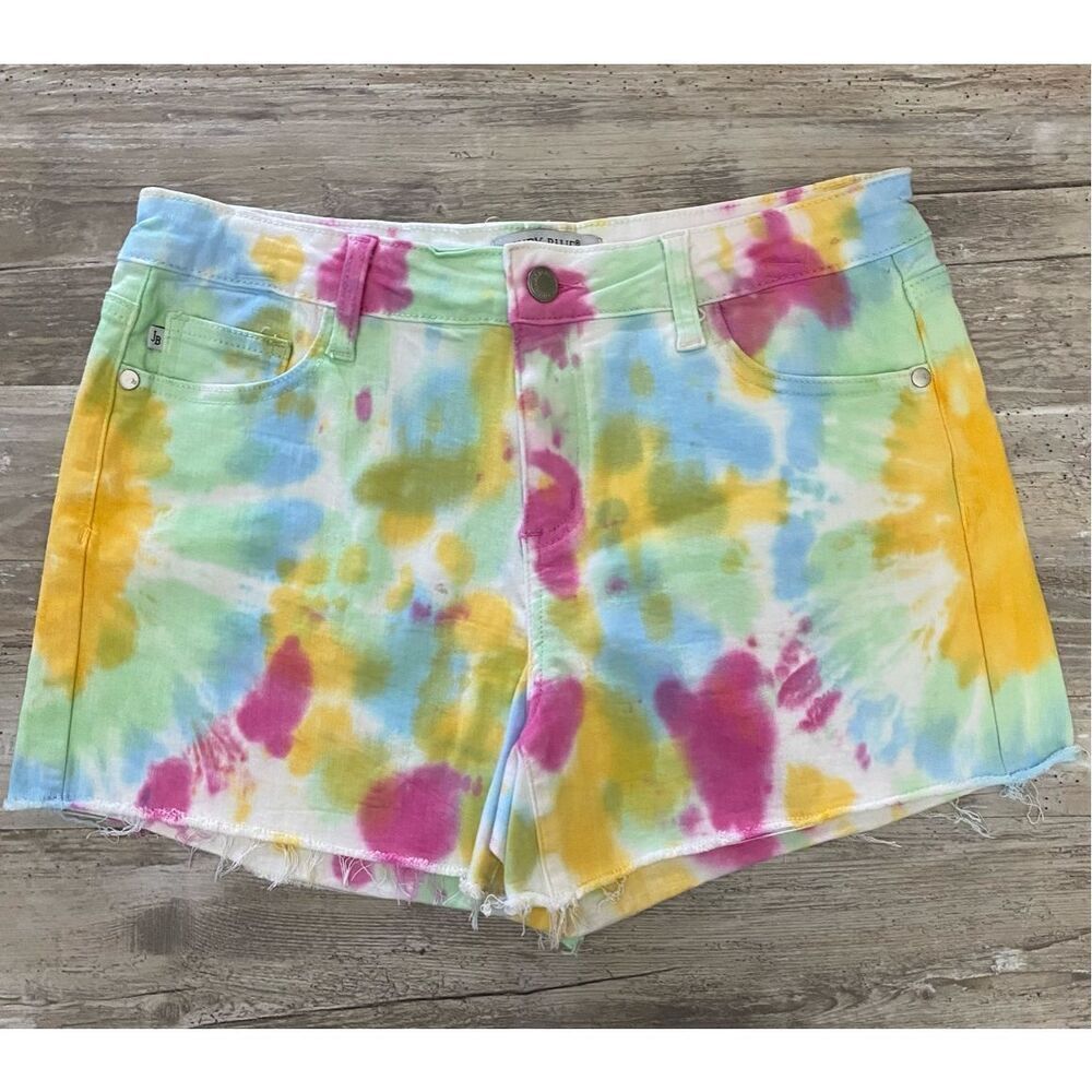 Judy Blue Tie Dye Jean Shorts Size Medium